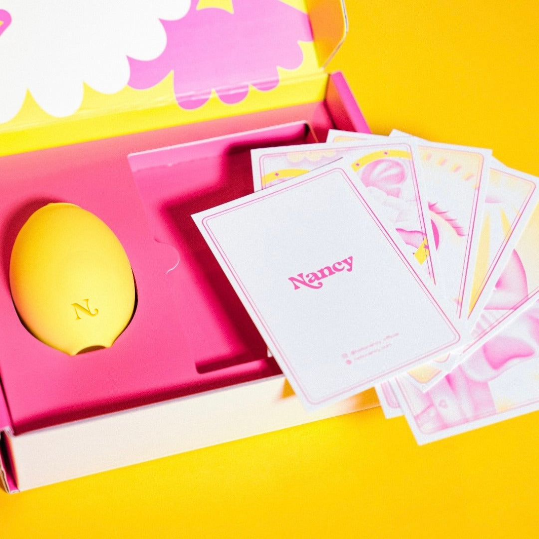 Vibrador clitoral de limón — con estuche